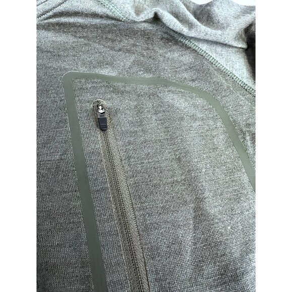 Kings Camo XKG Foundation 260 Merino Wool 1/4 Zip Pullover Olive Men's XL - Picture 8 of 9